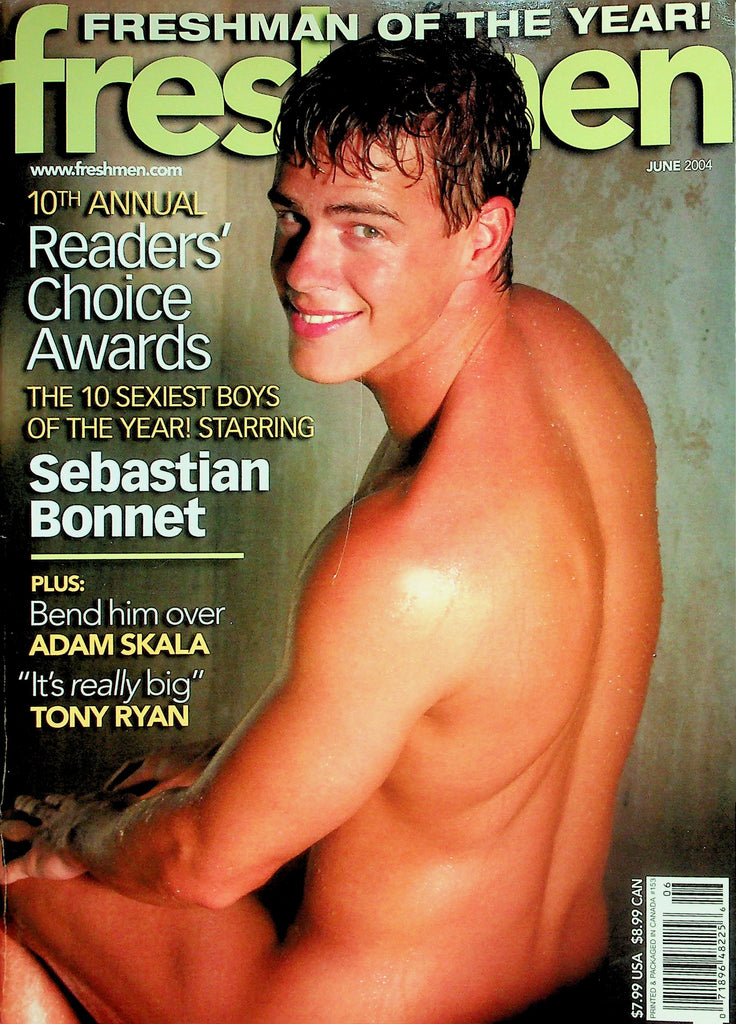 Freshmen Gay Magazine  10 Sexiest Of The Year! Starring Sebastian Bonnet  June 2004    040226lmp