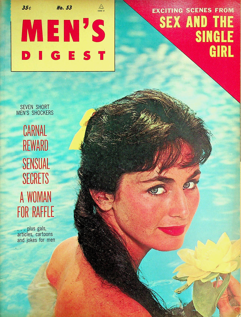 Men's Digest Magazine  Scenes From Sex And The Single Girl  #53 July 1964   040226lmp
