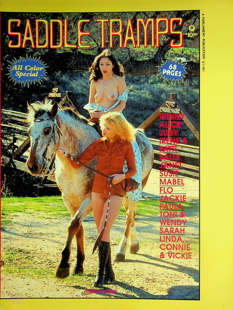 Saddle Tramps Lesbian Magazine  vol.1 #1 1989  Parliament Publication  052326lmp-GSC