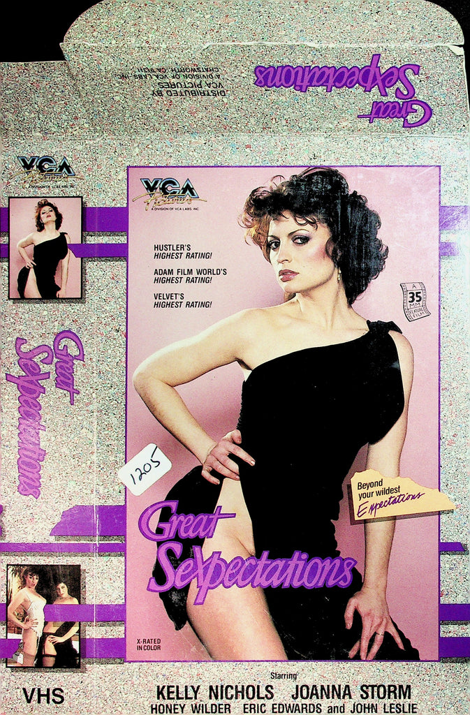 Great Sexpectations with Kelly Nichols Joanna Storm Honey Wilder Adult VHS VCA 061026NAVHS6-10