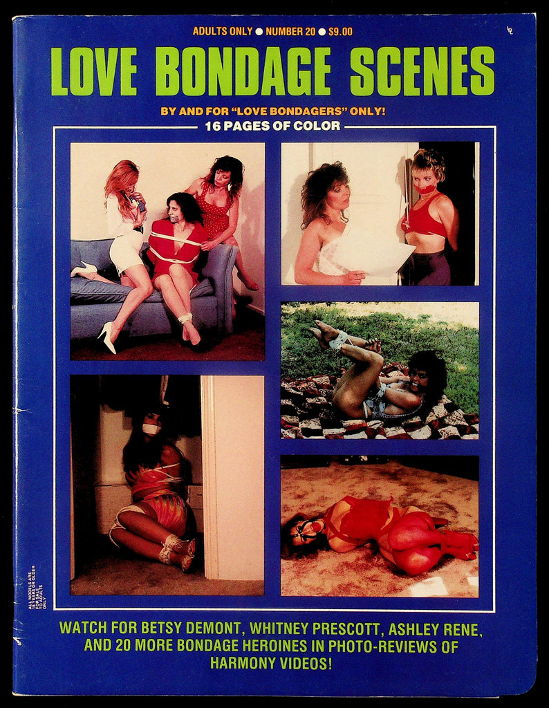 Love Bondage Scenes #20 October 1990 Betsy Demont & More 090226HRP-26