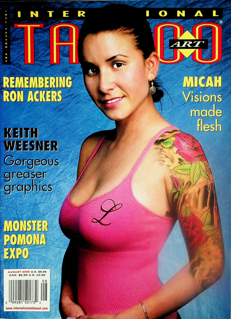 International Tattoo Art Magazine  Covergirl Holly Leal  August 2005    111425lm-p