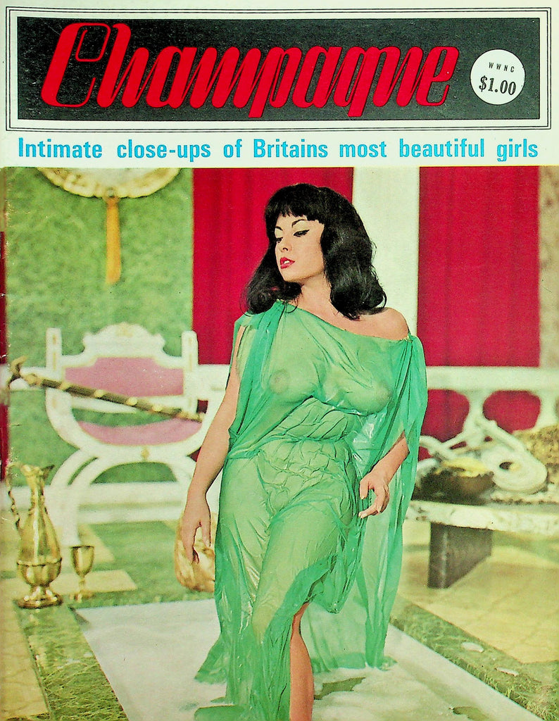 Champagne Magazine Intimate Nude Close-Ups Of Britains Most Beautiful Girls  #1 1966  080926lmp-GSC