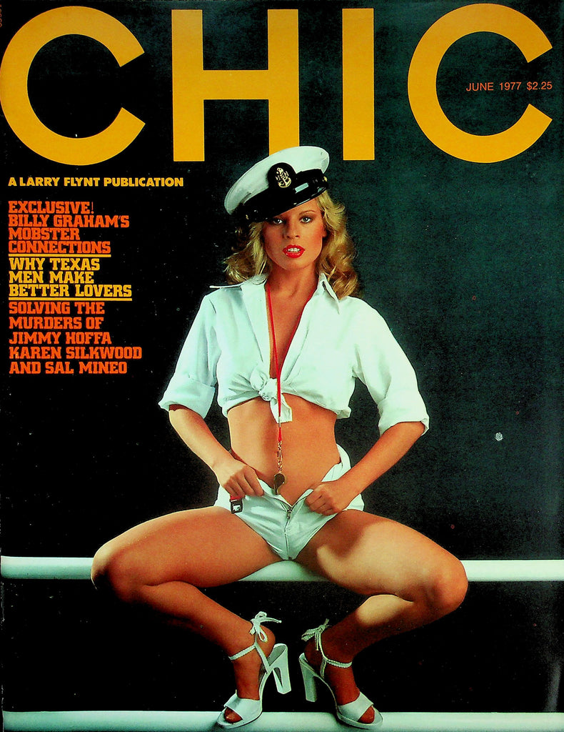 Chic Magazine   Cover/Centerfold Girl Carrie  June 1977     122625lmp