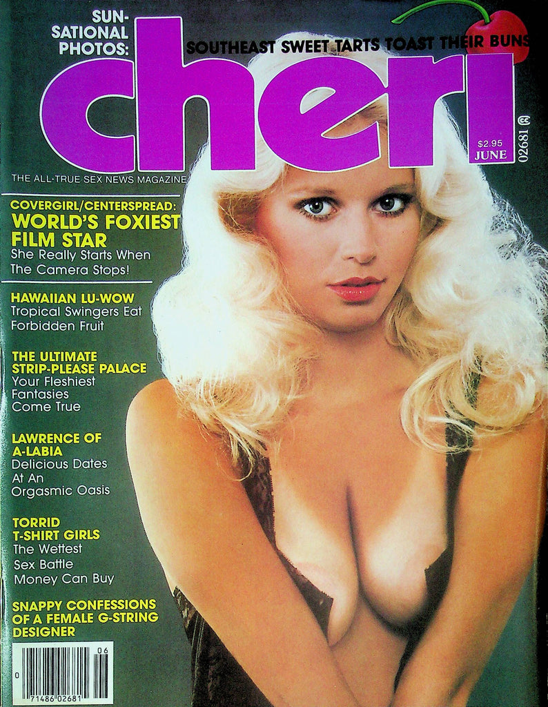 Cheri Magazine  Hawaiian Swing Party With Sweey Sylvia Poster June 1981 022624RP
