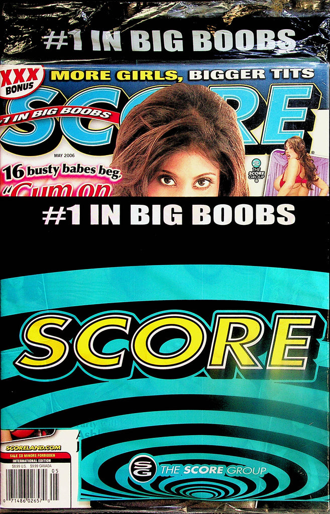 Score Busty Magazine  May 2006  new/sealed    110824lm-p