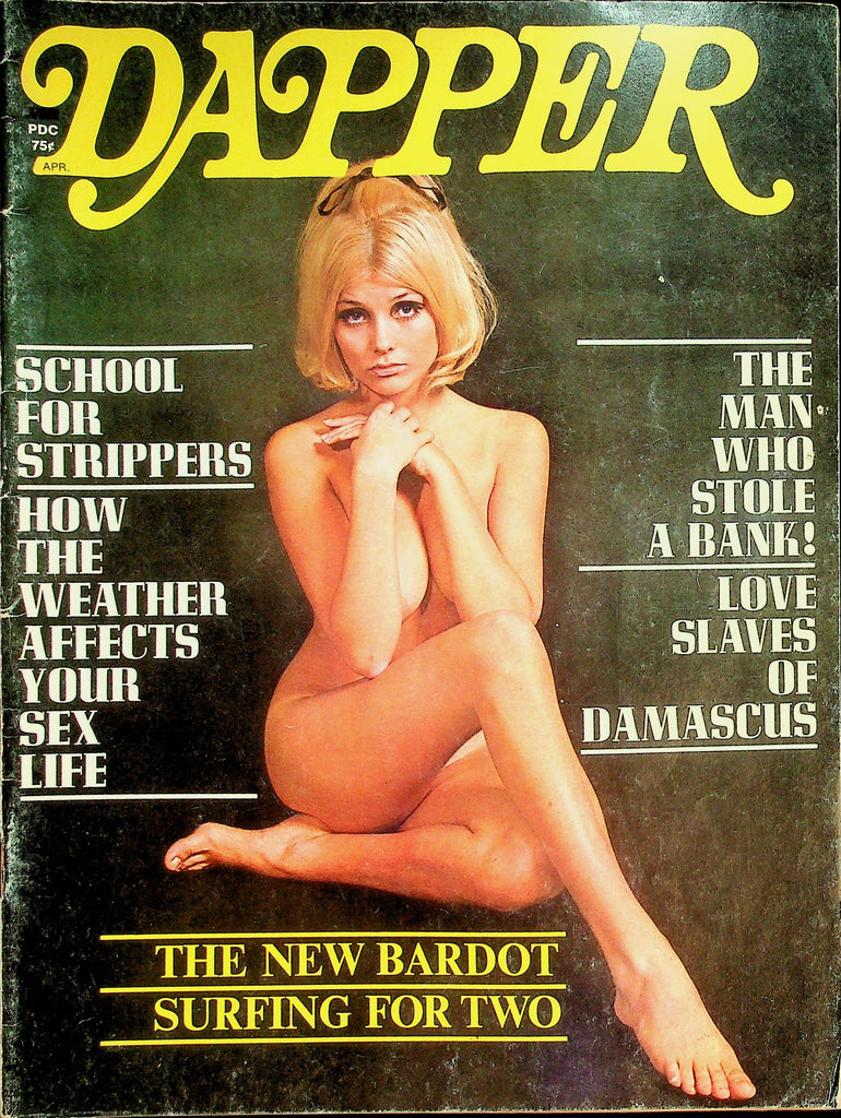 Dapper Magazine  The New Bardot - Babette Bardot  April 1970   012726lmp