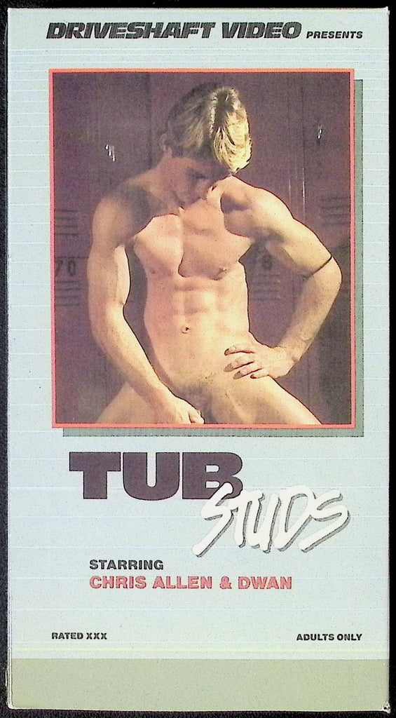 Tub Studs Gourmet Video Gay VHS 1985 102924JKVHS4