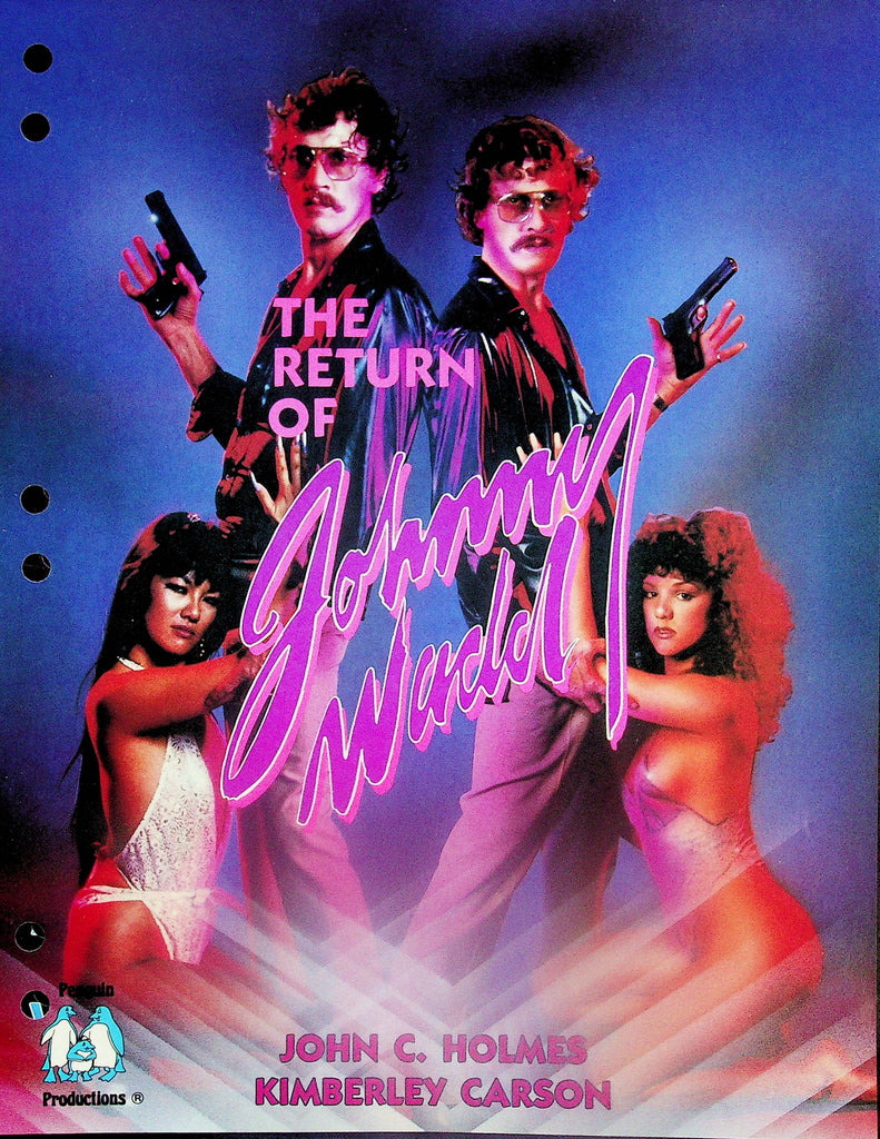 The Return Of Johnny Wadd Adult Slick  John Holmes, Kimberly Carson  1980's  Penguin Productions  071225lm-p