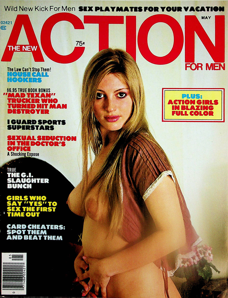 Action For Men Magazine  Girls Who Say "Yes"  May 1976  070624lm-p2