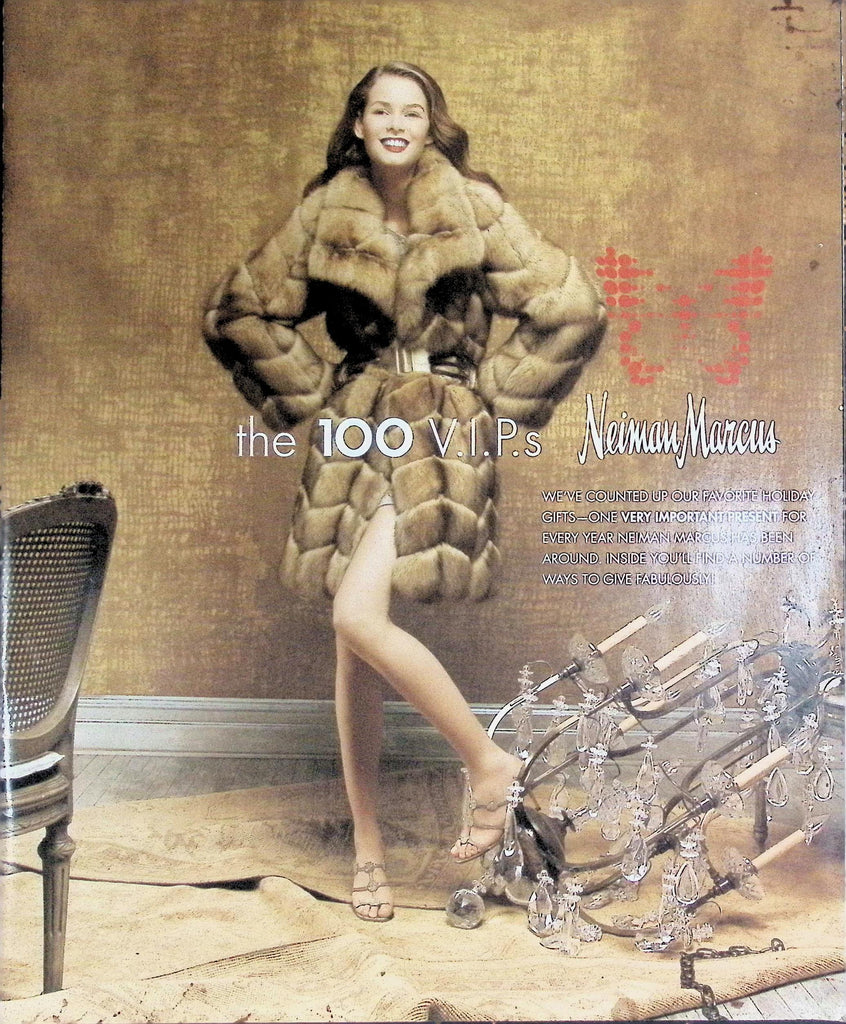 Neiman Marcus Catalog the 100 V.I.Ps 1980s  092826LLP