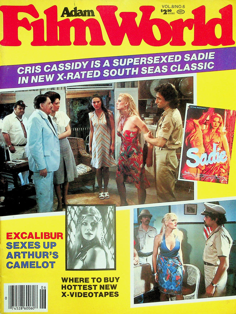 Adam Film World Magazine  Sadie Starring Chris Cassidy  vol.8 #6  1981  010226lmp