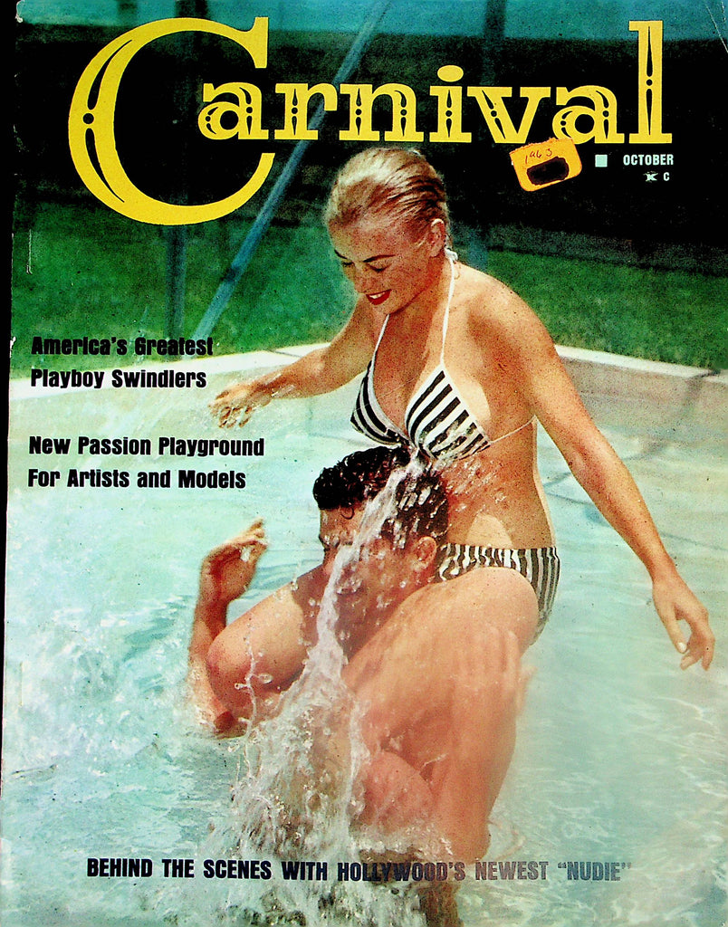 Carnival Adult Magazine  Covergirl Angie Stone  October 1963      072624lm-p2