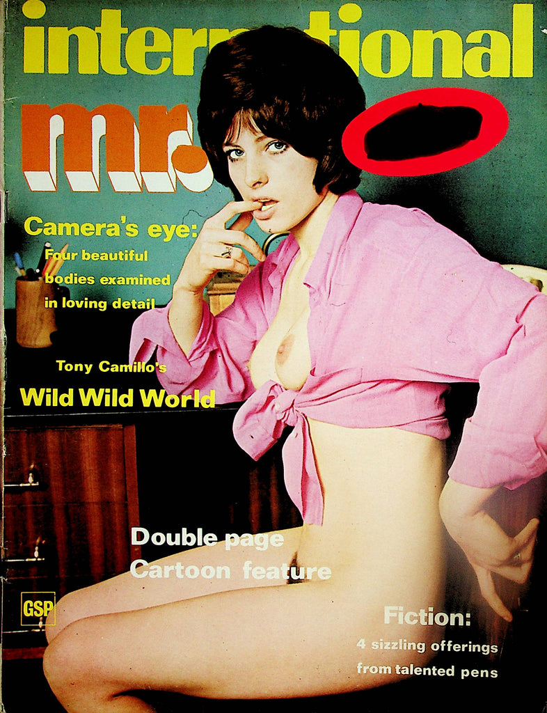 International Mr. Magazine   4 Beautiful Bodes Examined /  Centerfold Girl Tina Sin   1972  050224lm-p