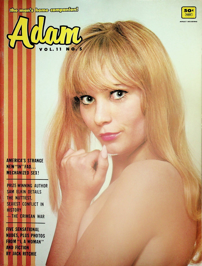 Adam Magazine  Cover/Centerfold Girl Paola  vol.11 #5  1967   102525lm-p