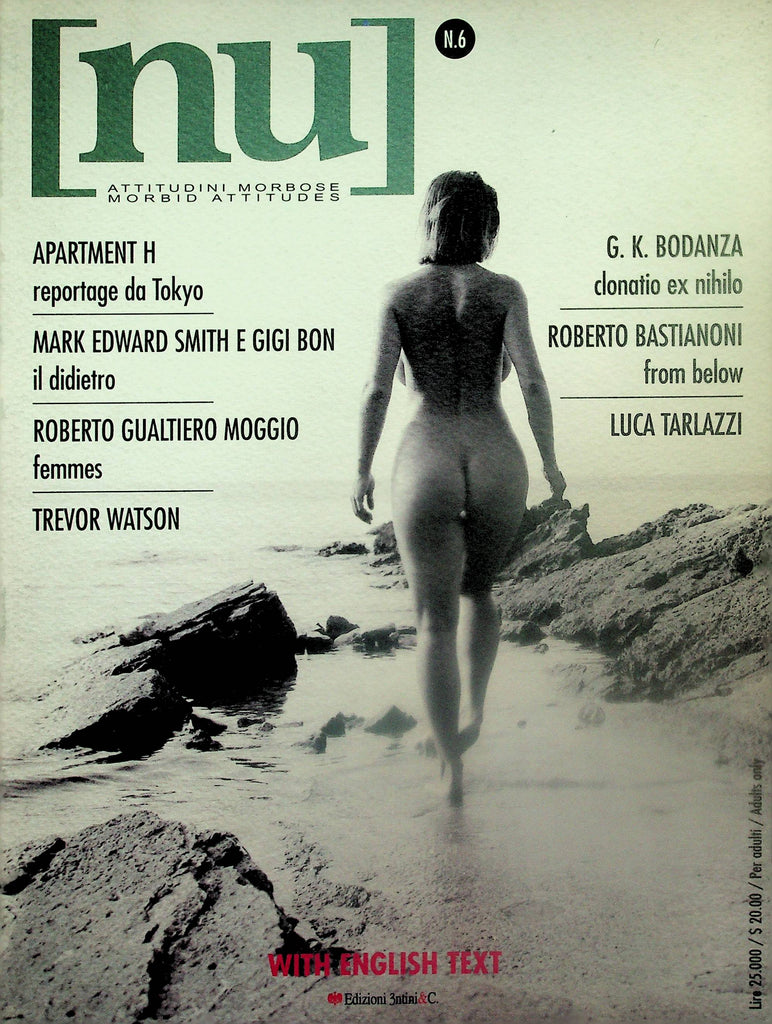 [nu] Nude Photography Magazine  #6 Winter 1998  Italian & English Text   101525lm-p