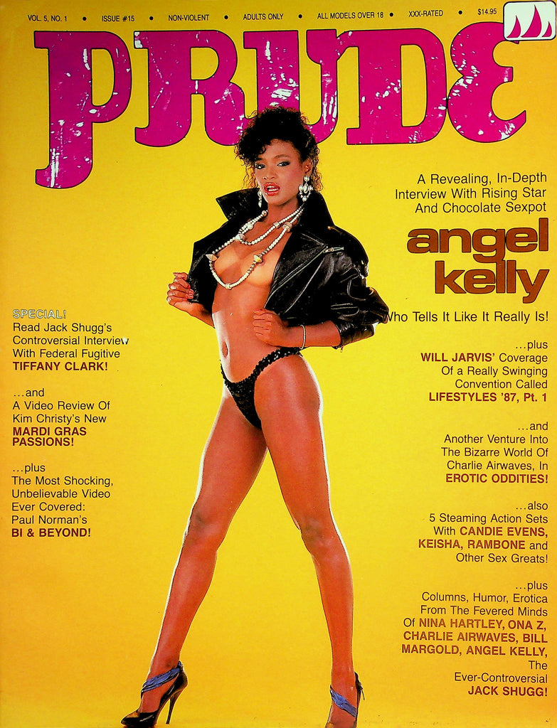 Prude Magazine   Covergirl Angel Kelly / Keisha, Rambone & More!  vol.5 #1  1988   052826lmp-GSC