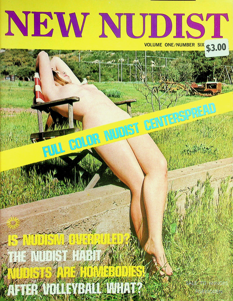New Nudist Magazine  The Nudist Habit / Nudists Are Homebodies  vol.1 #6 1967   090926lmp-GSC