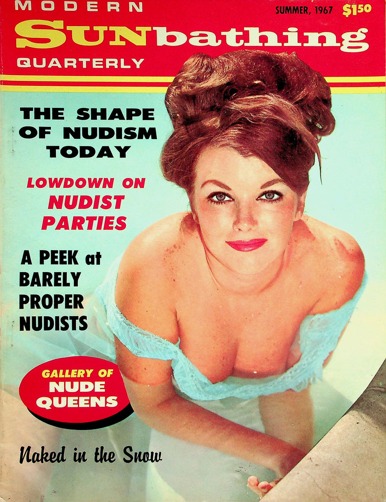 Modern Sunbathing Quarterly Nudist Magazine   The Shape Of Nudism Today / Gallery Of Nude Queens   Summer 1967      012426lmp