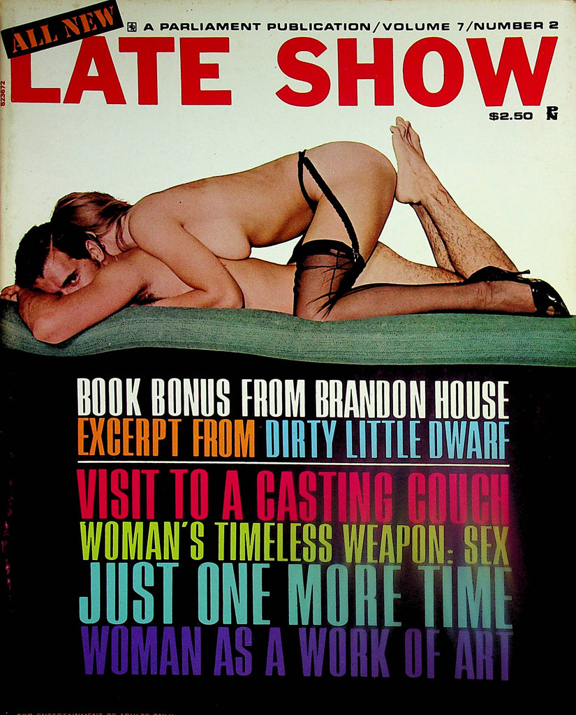 Late Show Magazine  Woman's Timeless Weapon: Sex  vol.7 #2  1969 Parliament Publication   041624lm-p