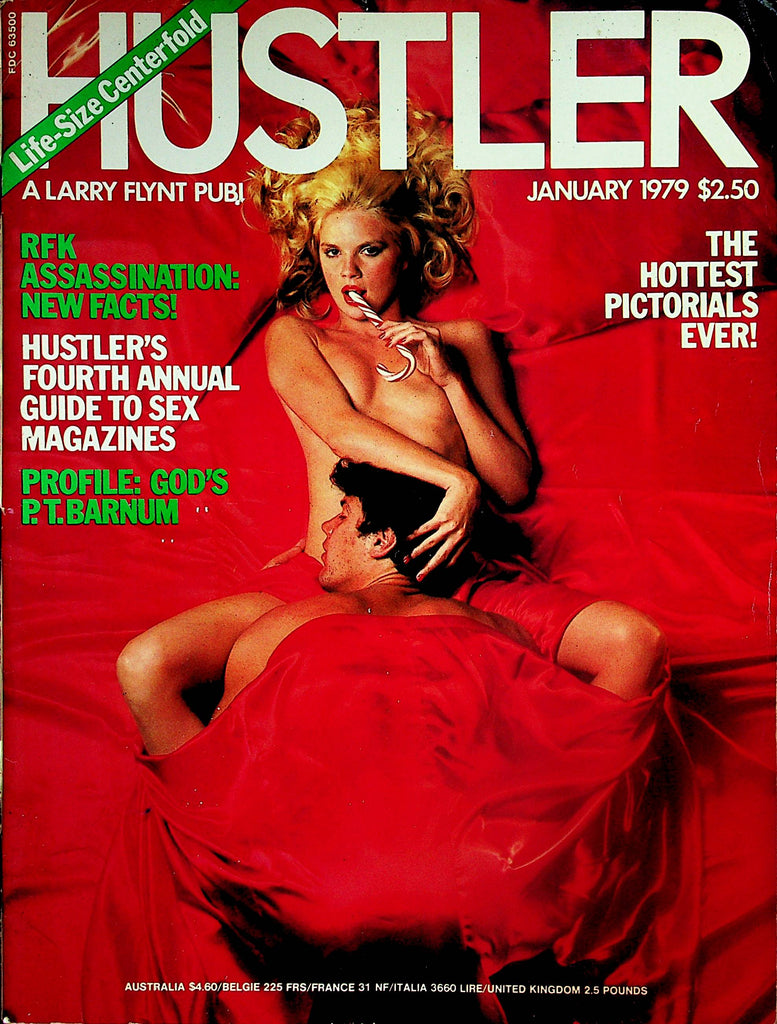 Hustler Magazine  Covergirl Nancy Suitor  January 1979 w/cf   032824lm-p