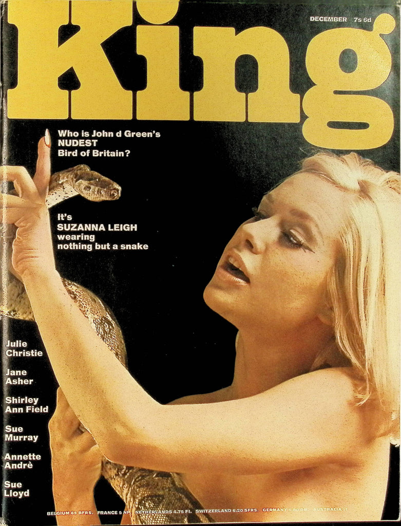 King Magazine December 1967 Sue Lloyd Suzanna Leigh Annette Andre 101025AMP