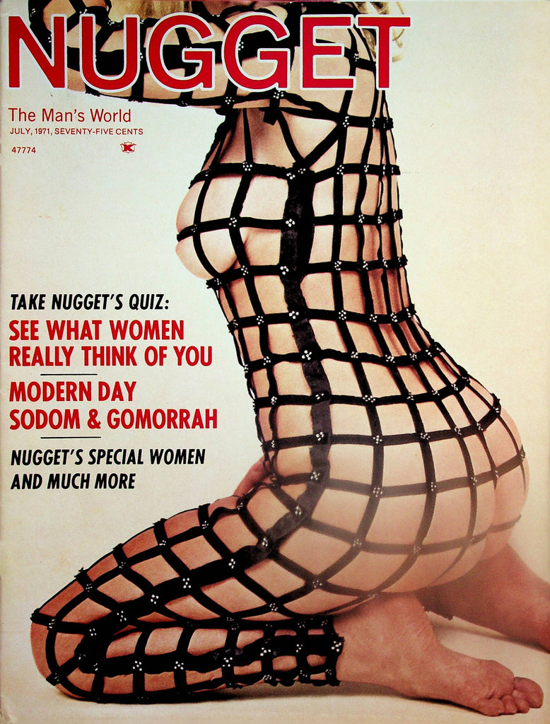 Nugget Busty Magazine  Centerfold Girl Patsy Coles  July 1971   051225lm-p