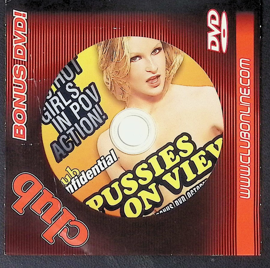 club Confidential Pussies on View Adult Bonus DVD Oct 2009 121725AKDVD-B11