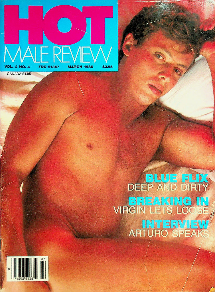 Hot Male Review Gay Magazine  Blue Flix Deep And Dirty  March 1986     062726lmp-GSC