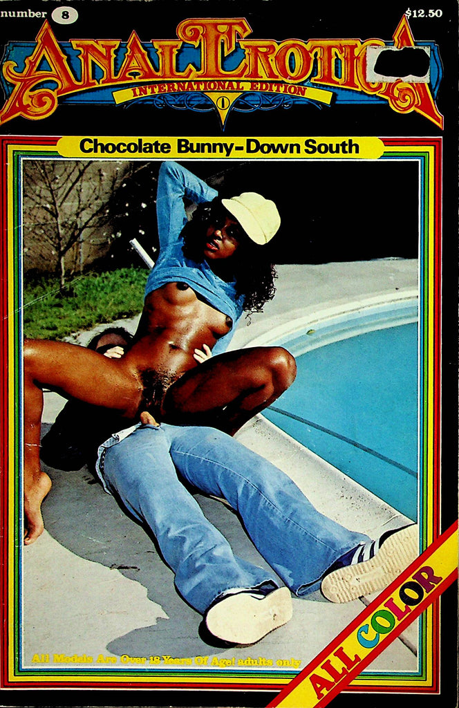 Anal Erotica International Digest Magazine Chocolate Bunny-Down South  #8   1970's    101423lm-p2