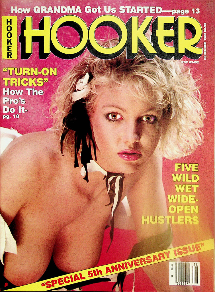 Hooker Magazine   Jolene - Special 5th Anniversary Issue  December 1985   082224lm-p