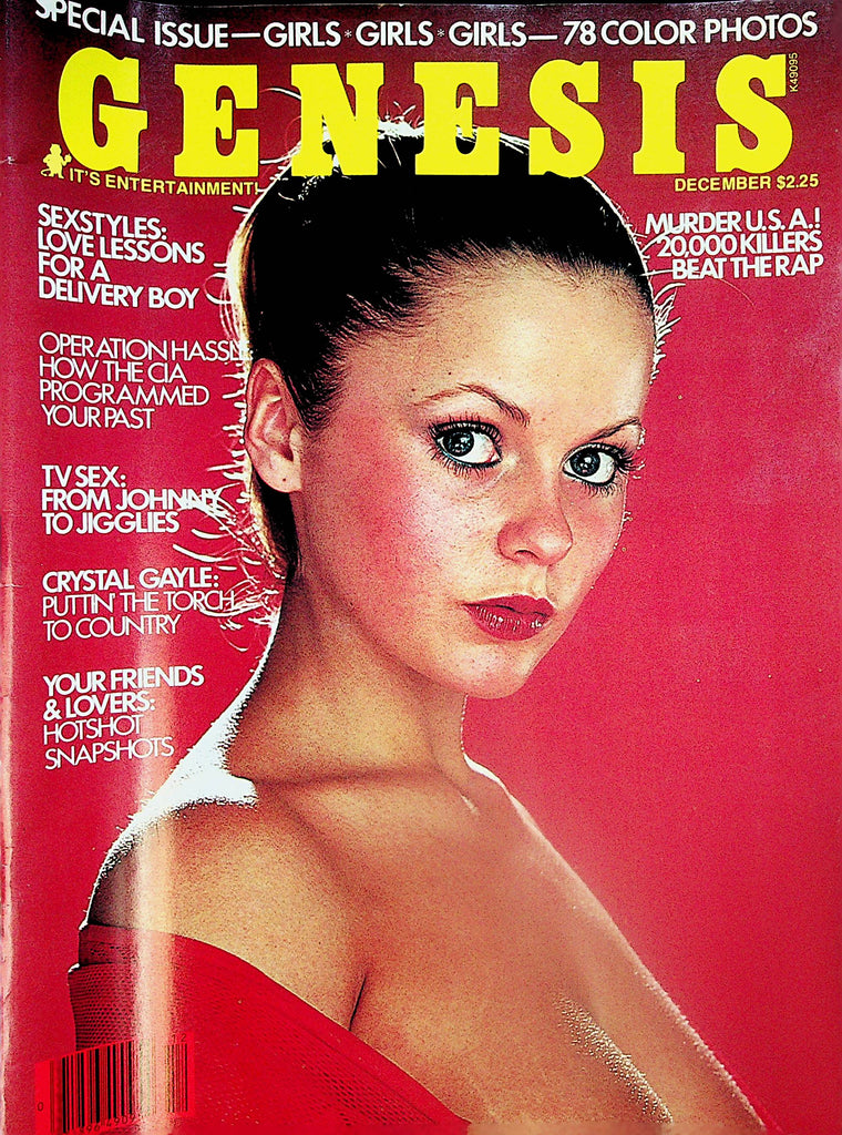 Genesis Magazine  Covergirl Joanne Latham - Special Issue Girls Girls Girls December 1978    112124lm-p