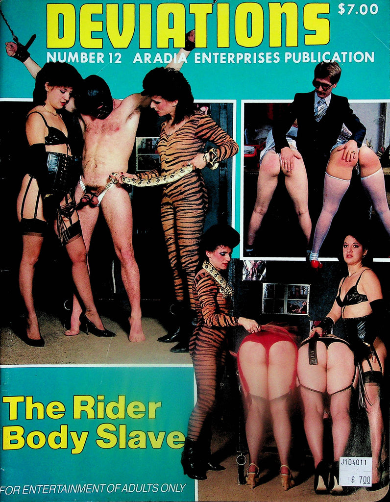 Deviations Bondage Magazine  The Rider Body Slave  #12 1990's  070325lm-p