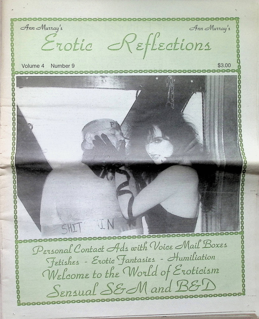 Ann Murray's Erotic Reflections BDSM 1990s Fetish Bondage  Adult Newspaper Magazine-101424AMA