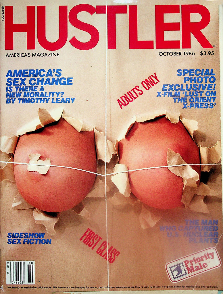 Hustler Magazine   Centerfold Girl Nicole  October 1986    061925lm-p