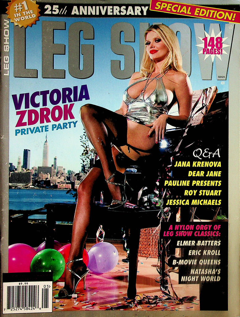 Leg Show Magazine  Victoria Zdrok Private Party / Elmer Batters  May 2008 25th Anniversary     021424lm-p