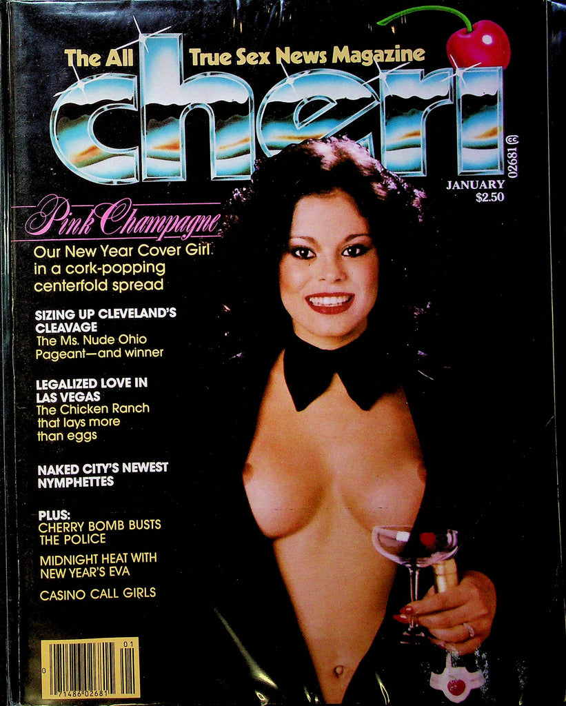 Cheri Magazine Pink Champagne & Miss Nude Ohio January 1979 061923RP