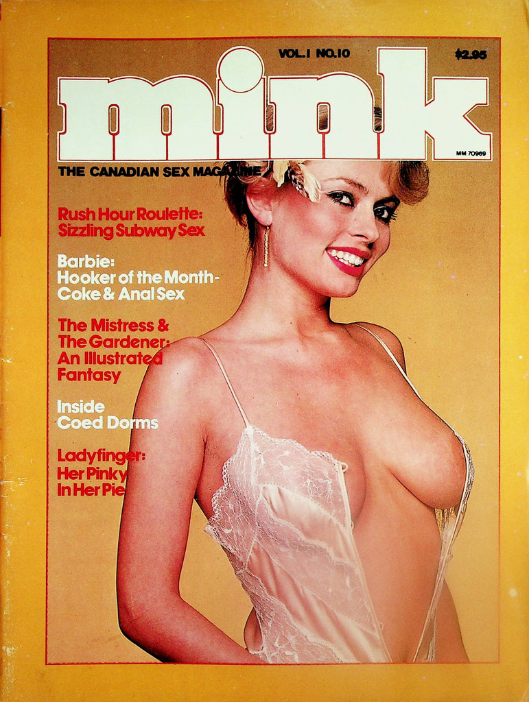 Mink Canadian Magazine  Centerfold Girl Lady Finger  vol.1 #10  April 1981  091125lm-p