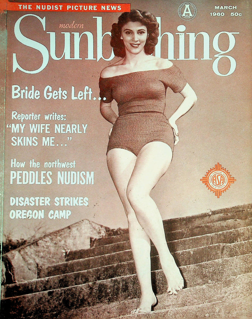 Modern Sunbathing Nudist Magazine  How The Northwest Peddles Nudism  March 1960    072426lmp-GSC