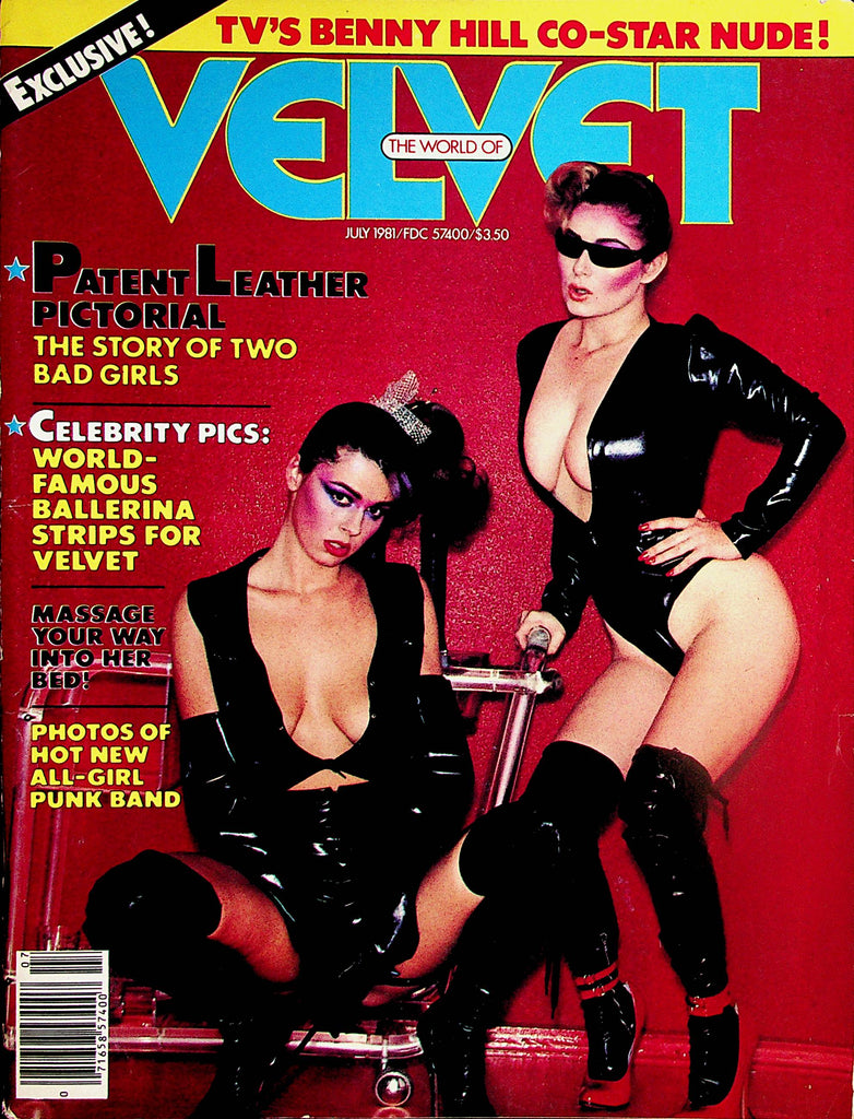 Velvet Magazine  Patent Leather Pictorial  July 1981  063024lm-p