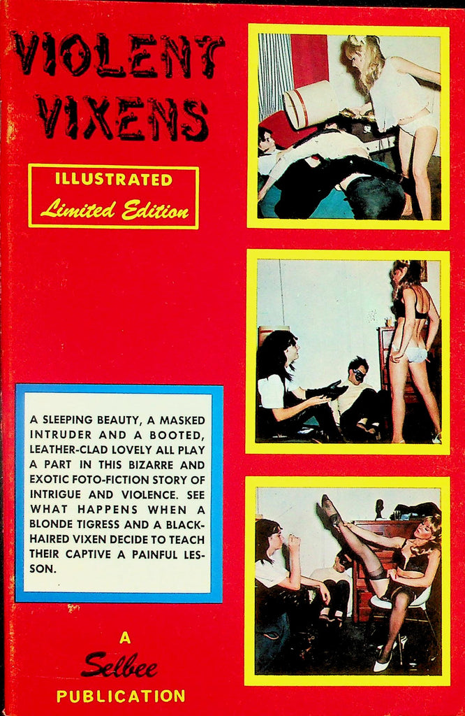 Violent Vixens Fetish Digest  A Sleeping Beauty & A Masked Intruder!  Illustrated Limited Edition 1965   100426lmp-GSC