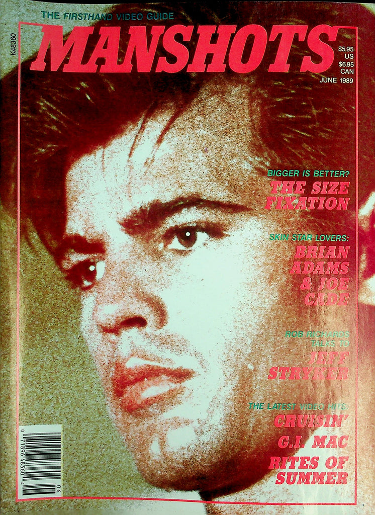 Man Shots Gay Magazine  Jeff Stryker Interview  June 1989    030826lmp