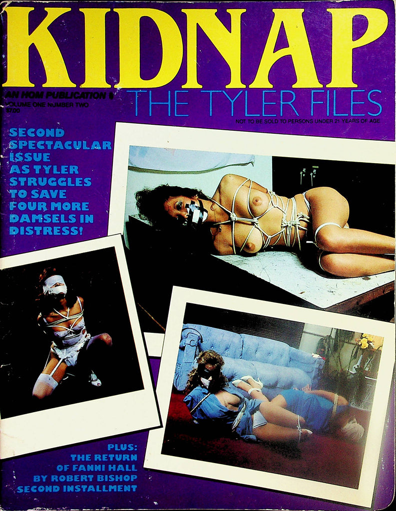The Tyler Files Bondage Magazine    Damsels In Distress / The Return Of Fanni Hall  vol.1 #2  1985 by HOM    052024lm-p2