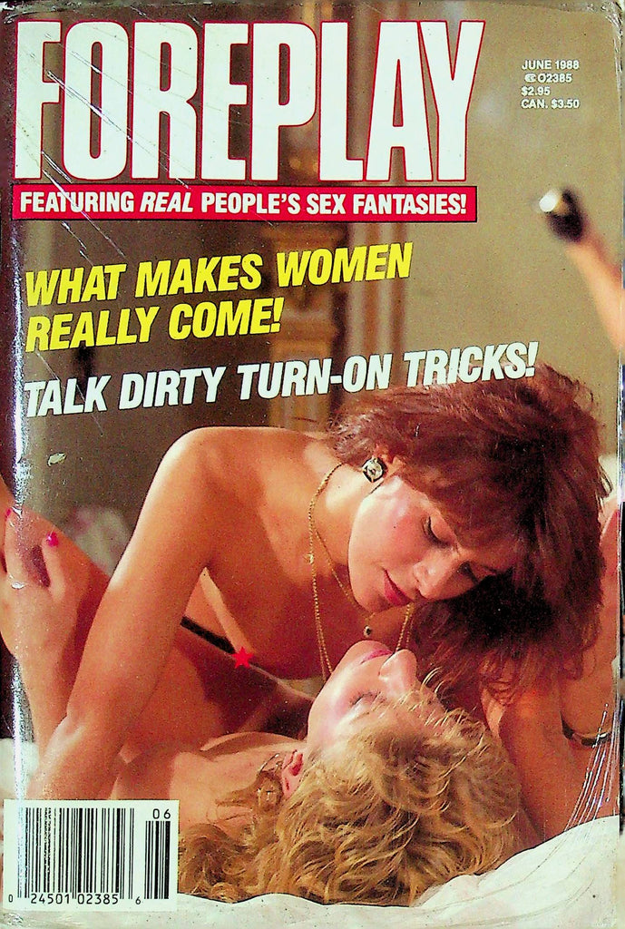 Foreplay Men's Digest Magazine What Makes Women Cum June 1988 062124RP2