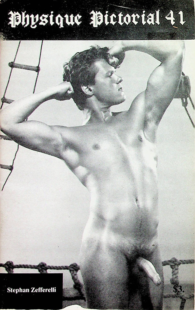 Physique Pictorial Men's Gay Interest Digest  Stephan Zefferelli  #41  September 1990  102124lm-p