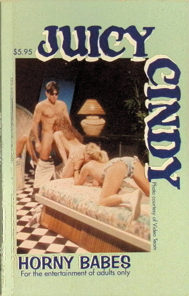 Juicy Cindy Horny Babes HB-1 1996 Star Distributors Adult Paperback Novel 090325AMP
