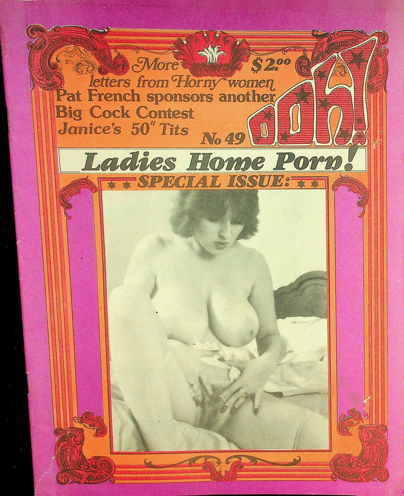 Ooh! Adult Newspaper Magazine  Special Issue: Ladies Home Porn  #49 1970's     090126lmp2-GSC