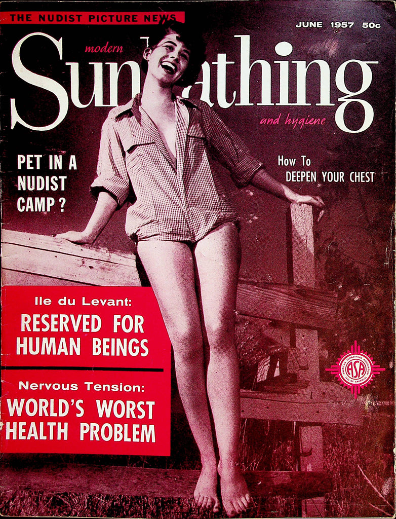 Modern Sunbathing and Hygiene Magazine June 1957      060623lm-p