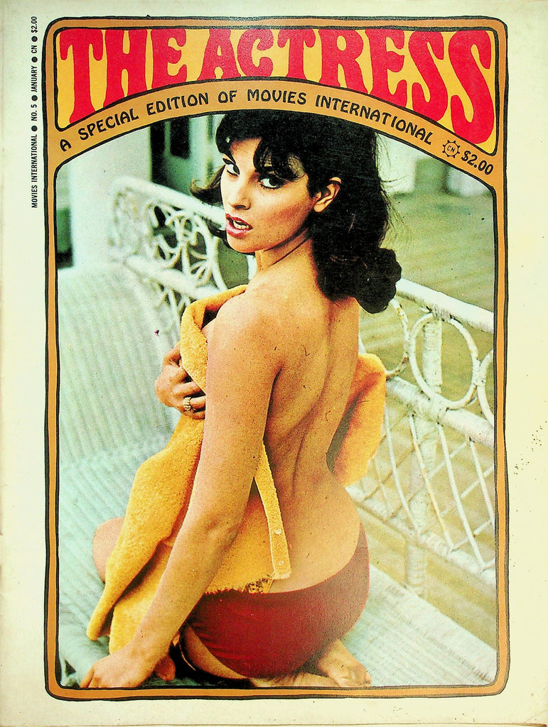 The Actress Magazine  Special Edition Of Movies International : Covergirl Racquel Welch /  Jane Fonda, Sophia Loren, Liz Taylor & More!  #5 January 1968     062526lmp-GSC
