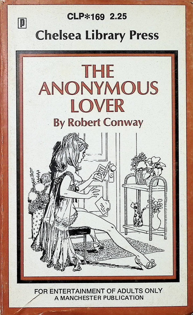 The Anonymous Lover by Robert Conway CLP169 1974 Chelsea Library Press  Adult Paperback Novel-093024AMP